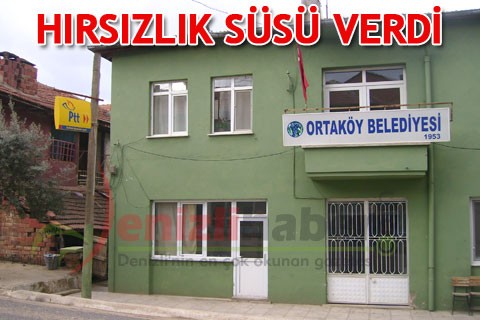 HIRSIZLIK SÜSÜ VERDİ