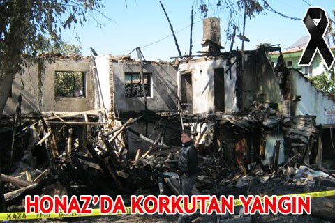 HONAZ’DA KORKUTAN YANGIN