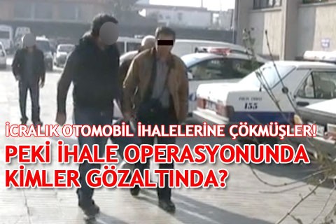 İCRALIK OTOMOBİL İHALELERİNE ÇÖKMÜŞLER!
