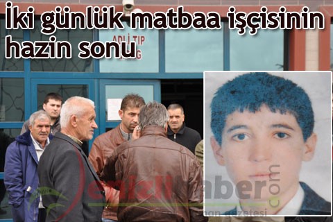 İki günlük matbaa işçisinin hazin sonu