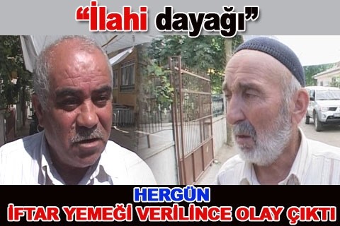 “İlahi dayağı”