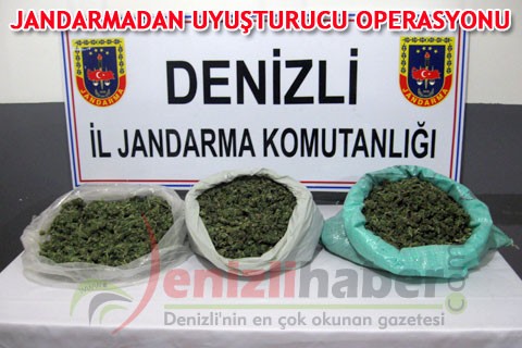 JANDARMADAN UYUŞTURUCU OPERASYONU