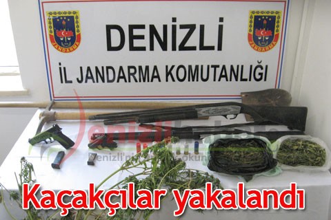 Kaçakçılar yakalandı