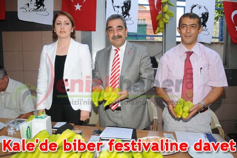 Kale’de biber festivaline davet