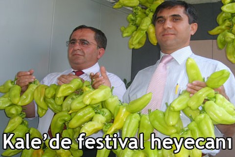 Kale’de festival heyecanı