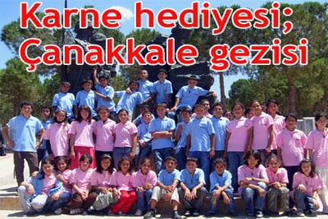 Karne hediyesi; Çanakkale gezisi