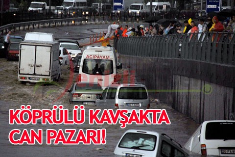 Köprülü kavşaklarda can pazarı