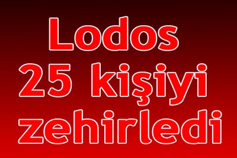 Lodos 25 kişiyi zehirledi