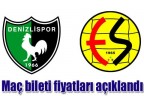 Maç bileti fiyatları açıklandı