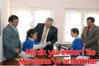 Minik yürekleri ile Mevlana’yı anlattılar