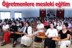 Öğretmenlere mesleki eğitim