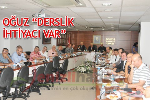 OĞUZ “DERSLİK İHTİYACI VAR”
