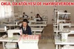 OKUL DA ATÖLYESİ DE HAYIRSEVERDEN