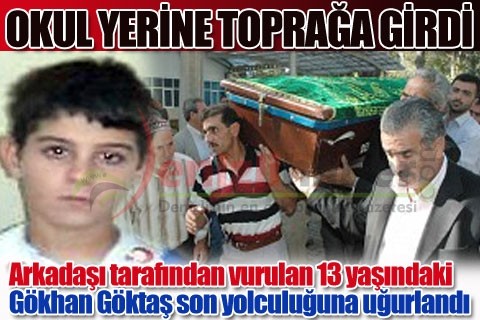 Okul yerine toprağa girdi