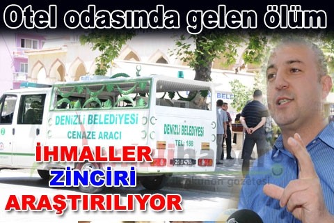Otel odasında gelen ölüm