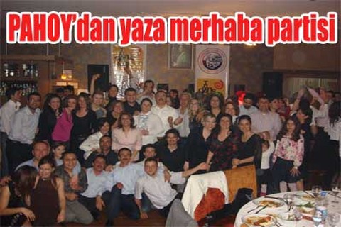 PAHOY’dan yaza merhaba partisi