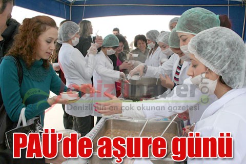 PAÜ’de aşure günü