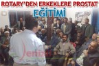 Rotary’den erkeklere prostat eğitimi
