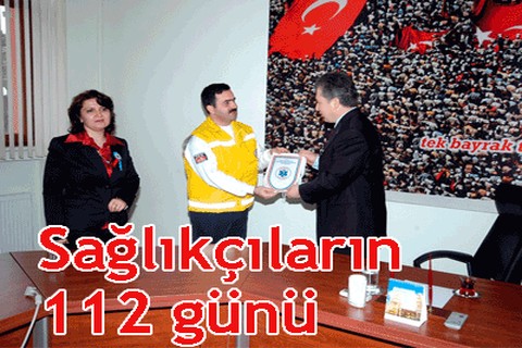 Sağlıkçıların 112 günü