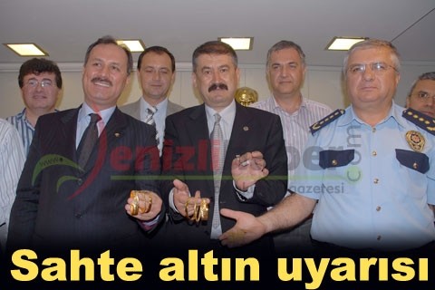 Sahte altın uyarısı