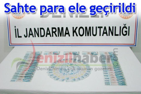 Sahte para ele geçirildi