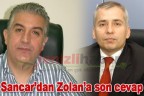 Sancar’dan Zolan’a son cevap