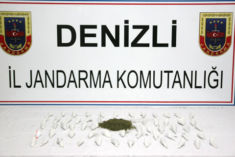 Sarayköy’de uyuşturucu operasyonu