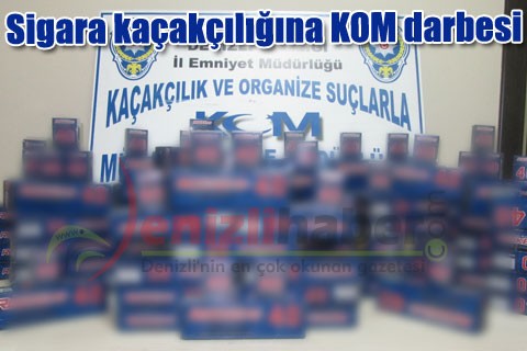 Sigara kaçakçılığına KOM darbesi