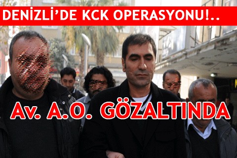 SON DAKİKA!.. DENİZLİ’DE KCK OPERASYONU