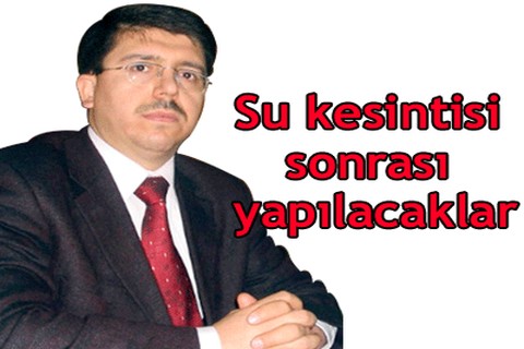 Su kesintisi sonrası yapılacaklar