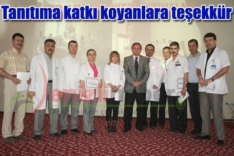 Tanıtıma katkı koyanlara teşekkür