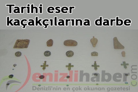 Tarihi eser kaçakçılarına darbe