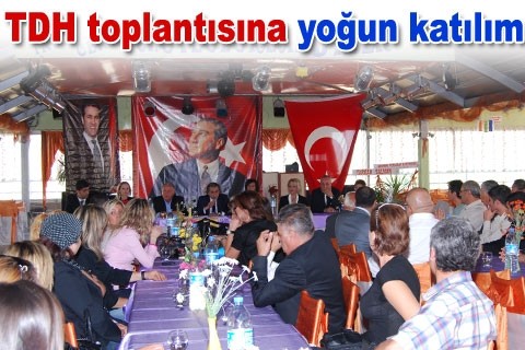 TDH toplantısına yoğun katılım