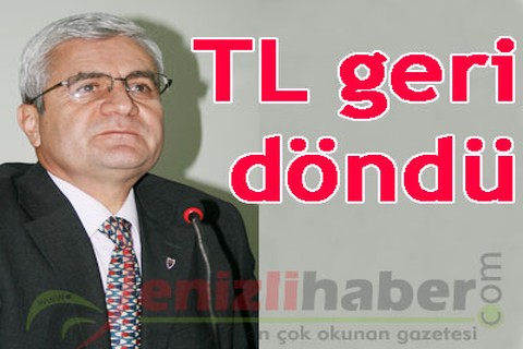 TL geri döndü