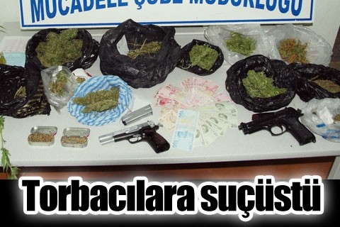 Torbacılara suçüstü
