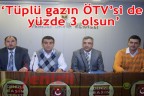 Tüplü gazın ÖTV’si de yüzde 3 olsun