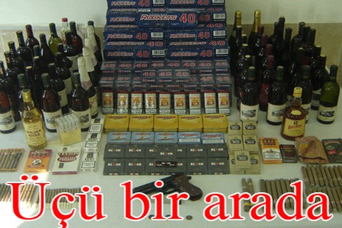 Üçü bir arada