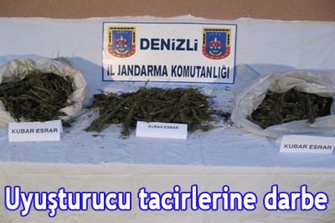 Uyuşturucu tacirlerine darbe