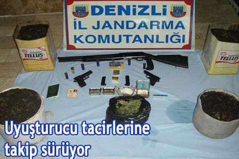 Uyuşturucu tacirlerine takip sürüyor