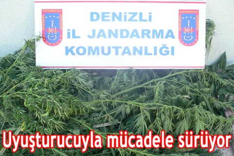 Uyuşturucuyla mücadele sürüyor