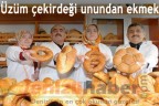 Üzüm çekirdeği unundan ekmek
