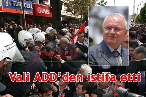 Vali ADD’den istifa etti