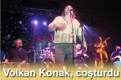 Volkan Konak, coşturdu