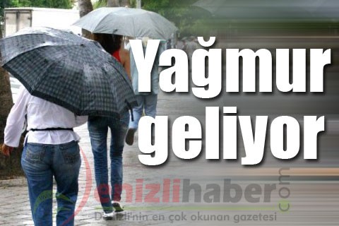 Yağmur geliyor