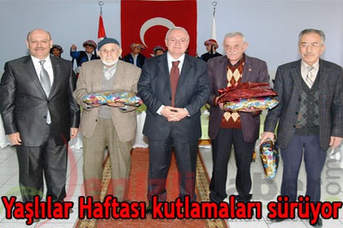 Yaşlılar Haftası kutlamaları sürüyor