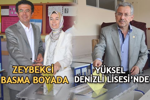 ZEYBEKCİ BASMA BOYADA,YÜKSEL DENİZLİ LİSESİ’NDE