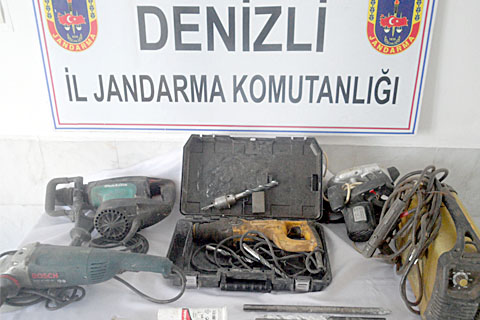 Şantiyeden hırsızlık iddiası
