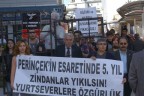 İP’lilerin parmaklıklı protestosu