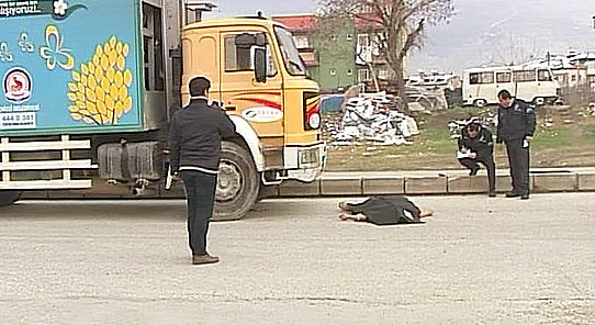 Temizlik işçisinin acı sonu