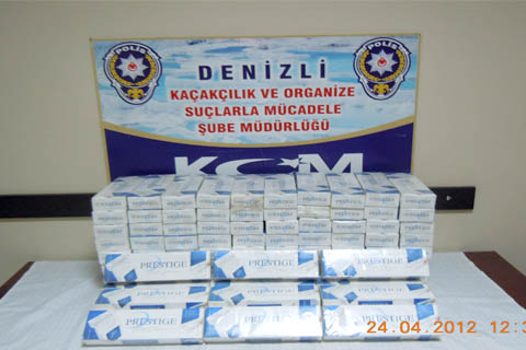 Bu da kaçak sigara operasyonu